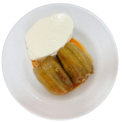 Etli Biber Dolma / Yoğurt